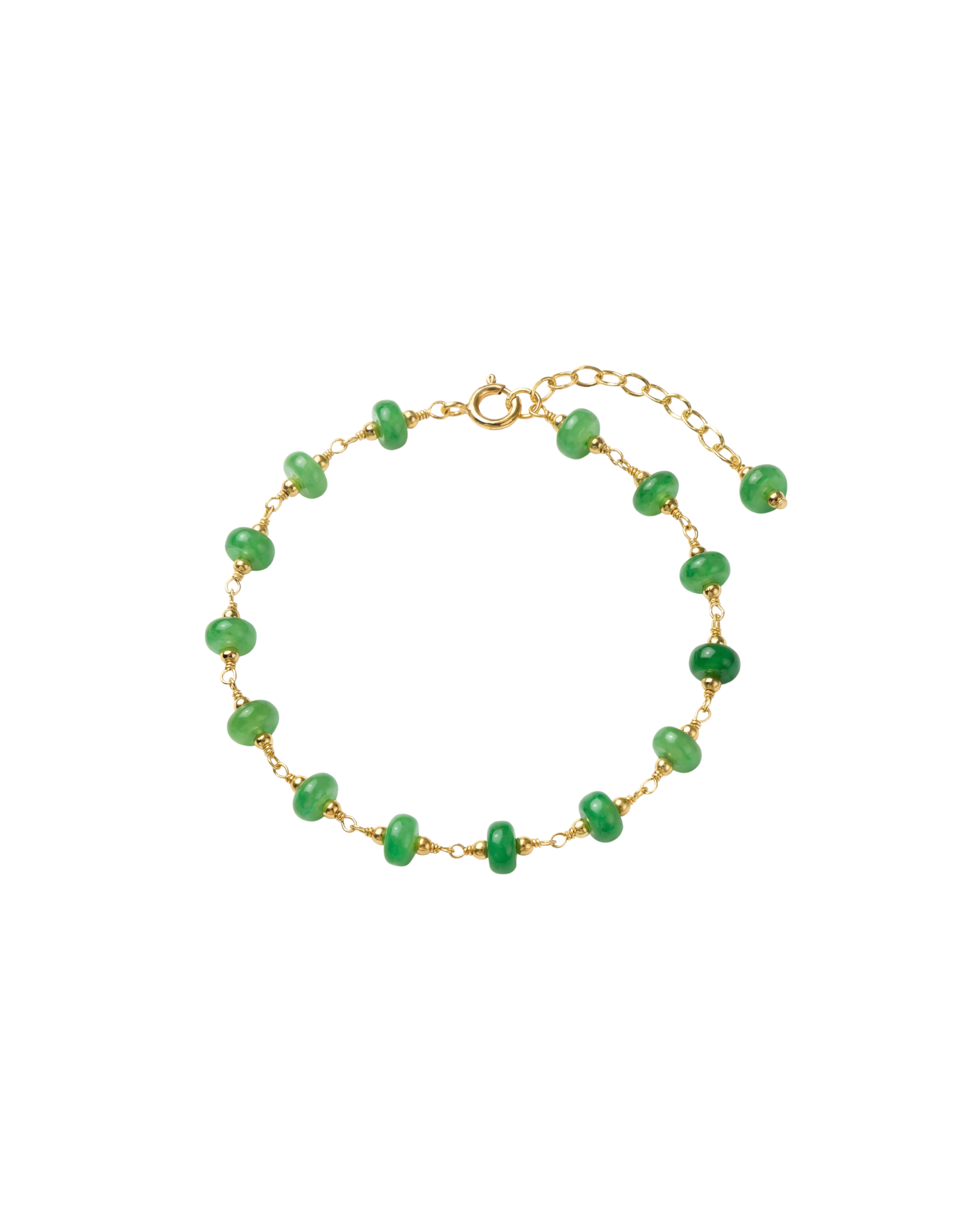 seree Jillian — Jade Beaded Bracelet