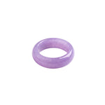 seree - Lilac — Purple Jade Ring