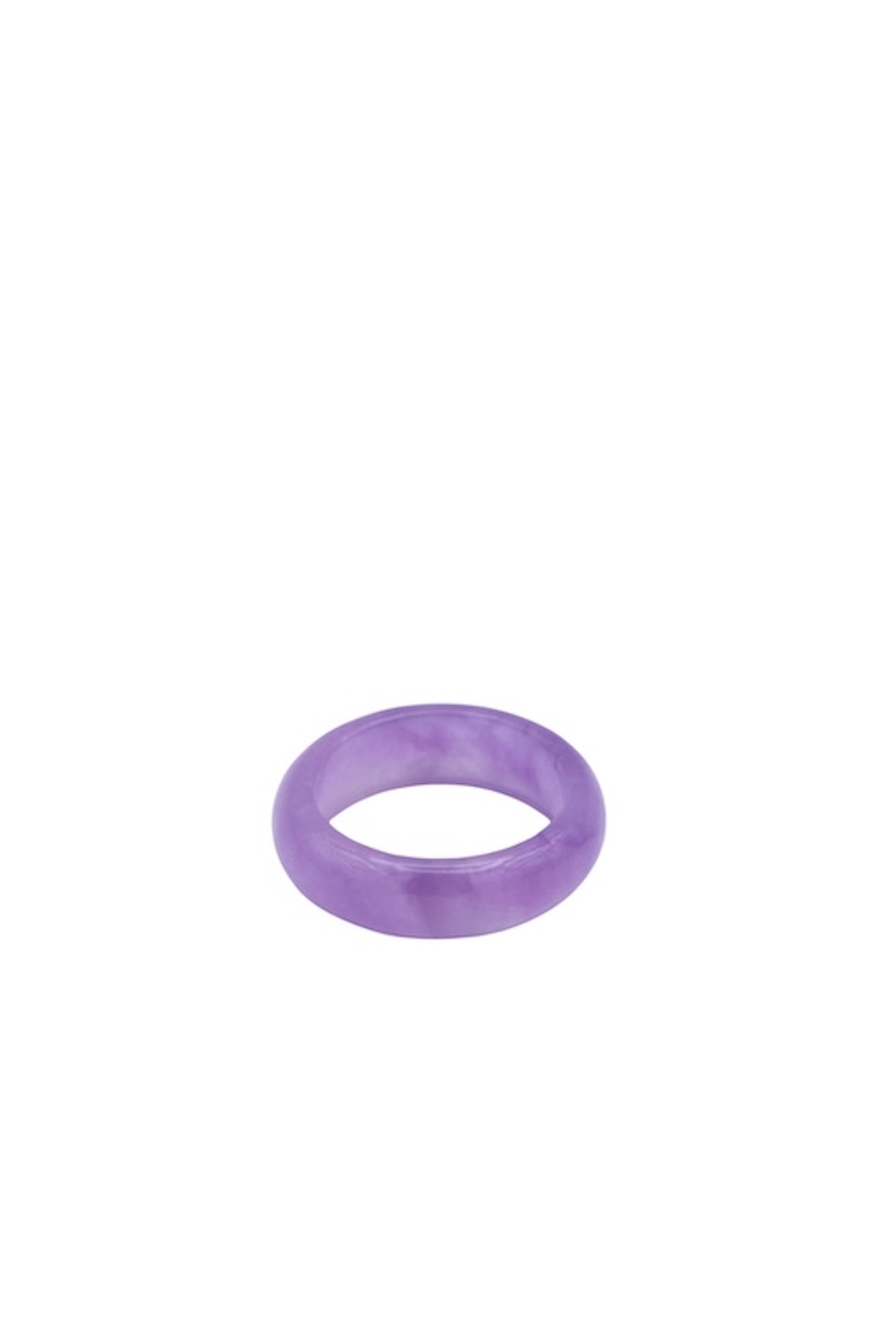 seree - Lilac — Purple Jade Ring