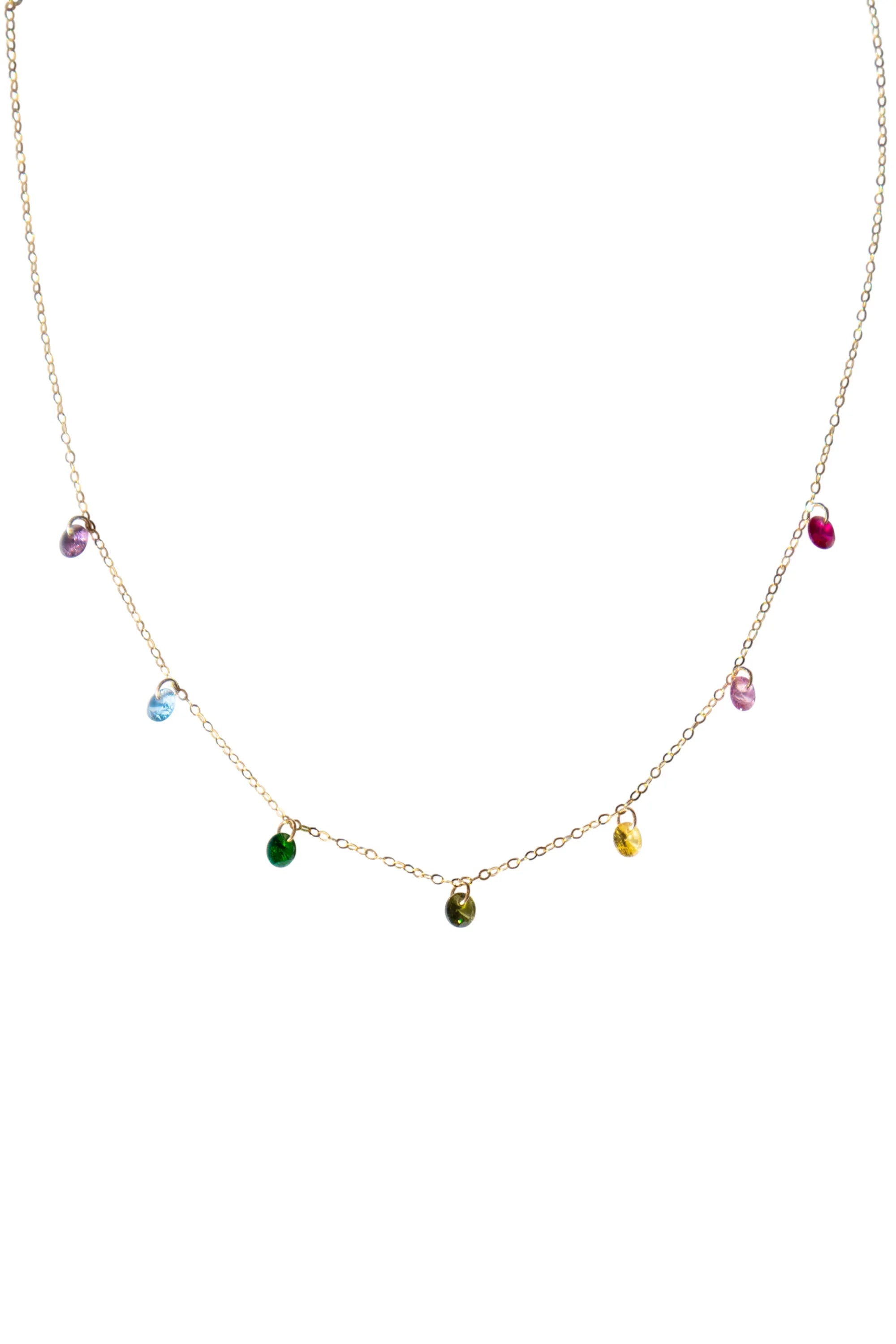 seree - Lilian — Rainbow Zircon Necklace