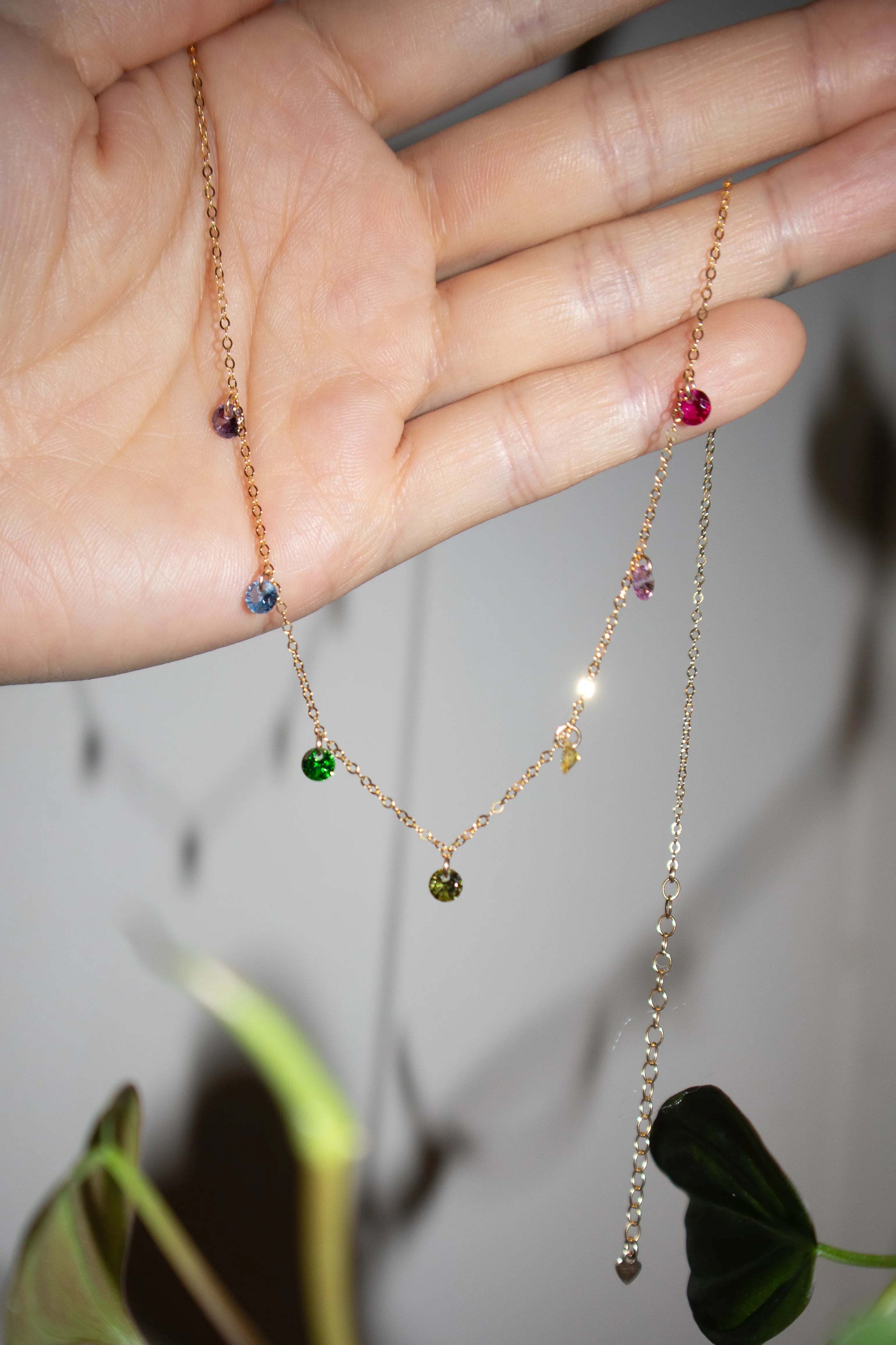 seree - Lilian — Rainbow Zircon Necklace