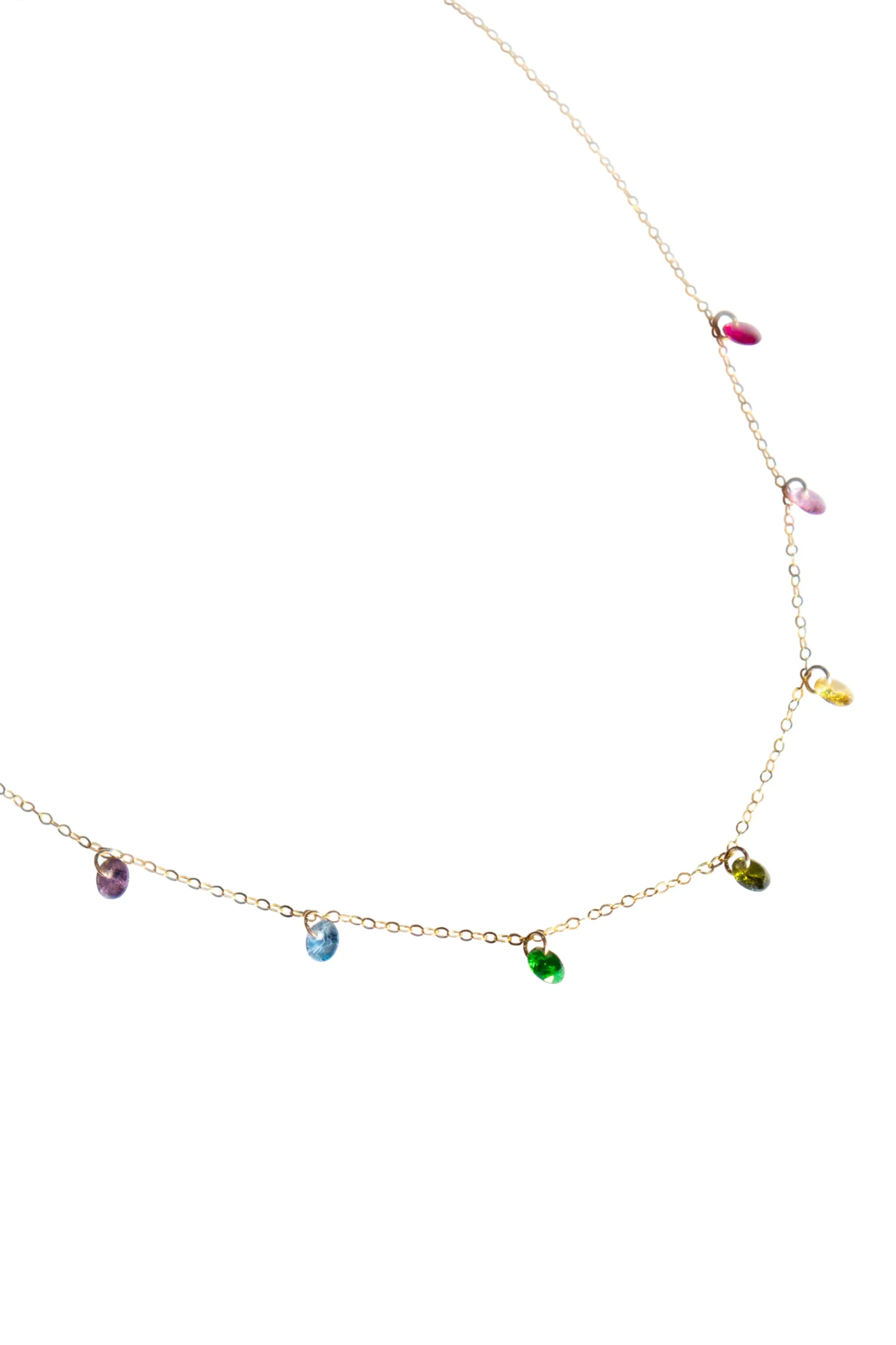 seree - Lilian — Rainbow Zircon Necklace