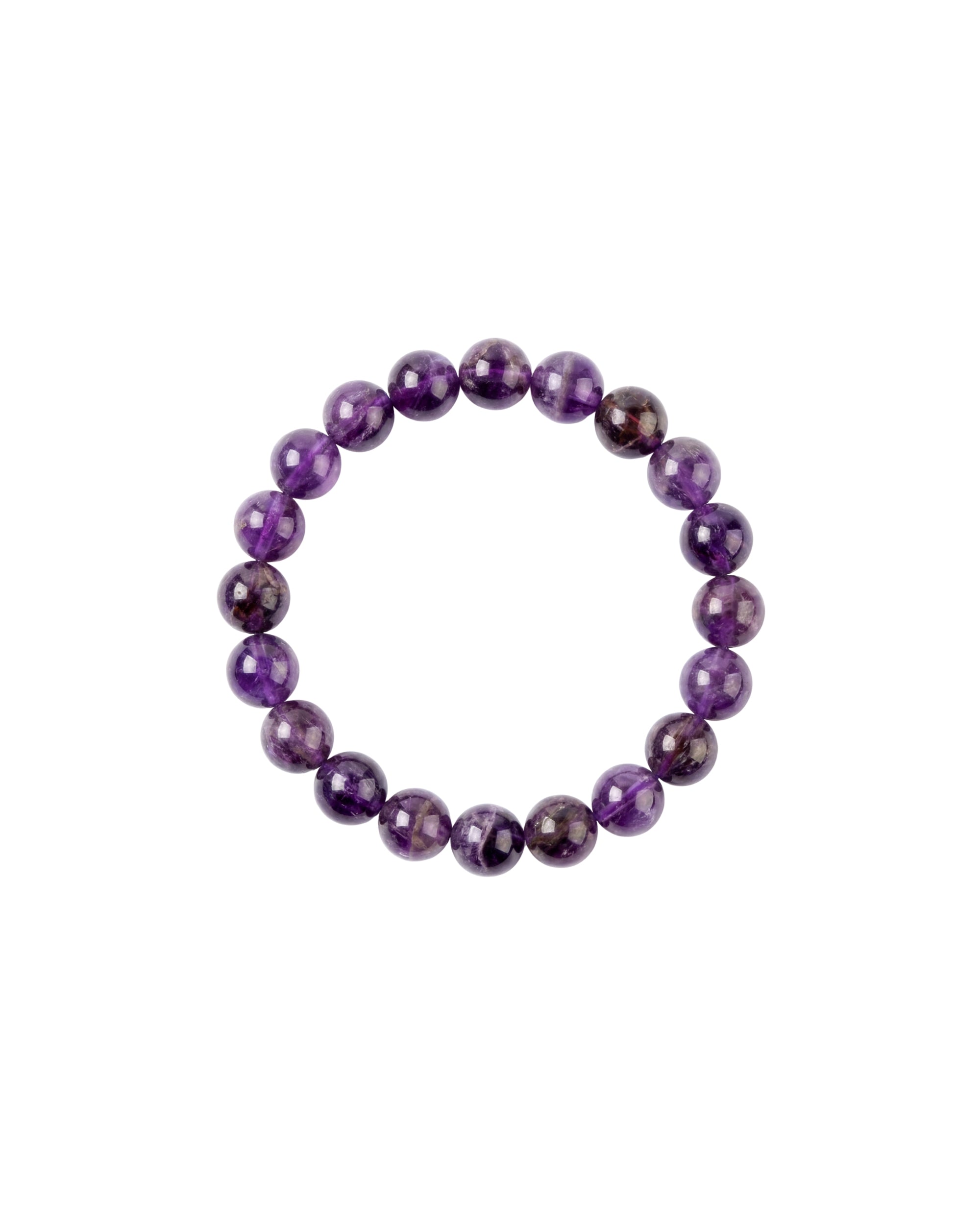 seree - Manifest Collection | Calm — Purple Crystal Beaded Bracelet