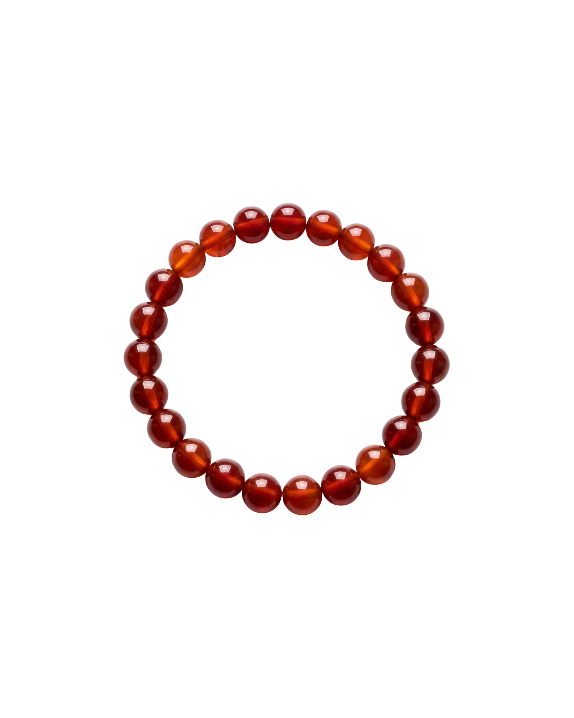 seree - Manifest Collection | Confidence — Red Crystal Beaded Bracelet