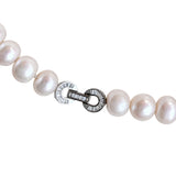 Margot Vintage-Style 12mm Chunky Freshwater Pearl Necklace