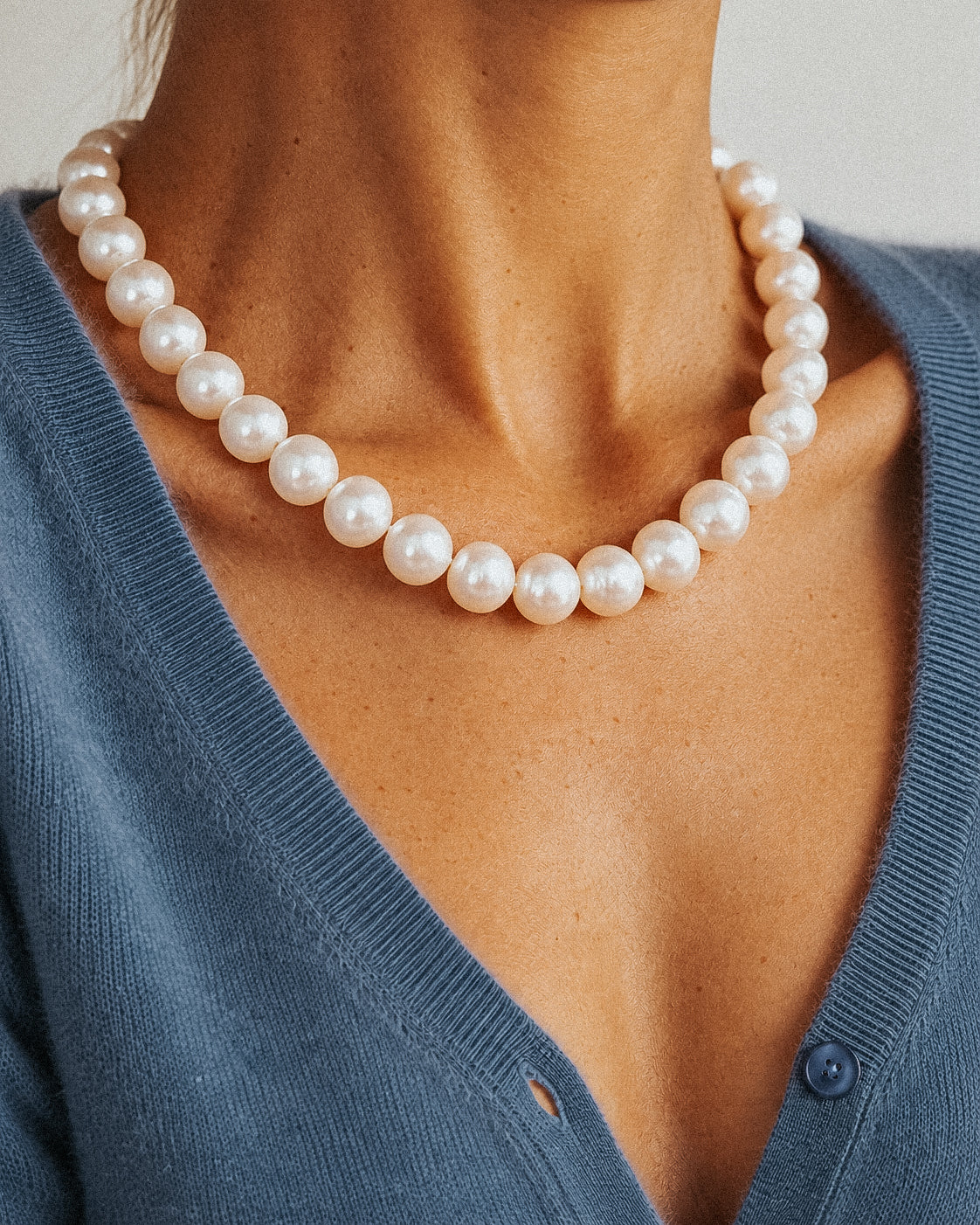 seree Margot Chunky Freshwater Pearl Necklace 4
