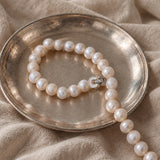 Margot Vintage-Style 12mm Chunky Freshwater Pearl Necklace