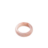 seree - Peach Blossom — Pink Jade Stone Ring