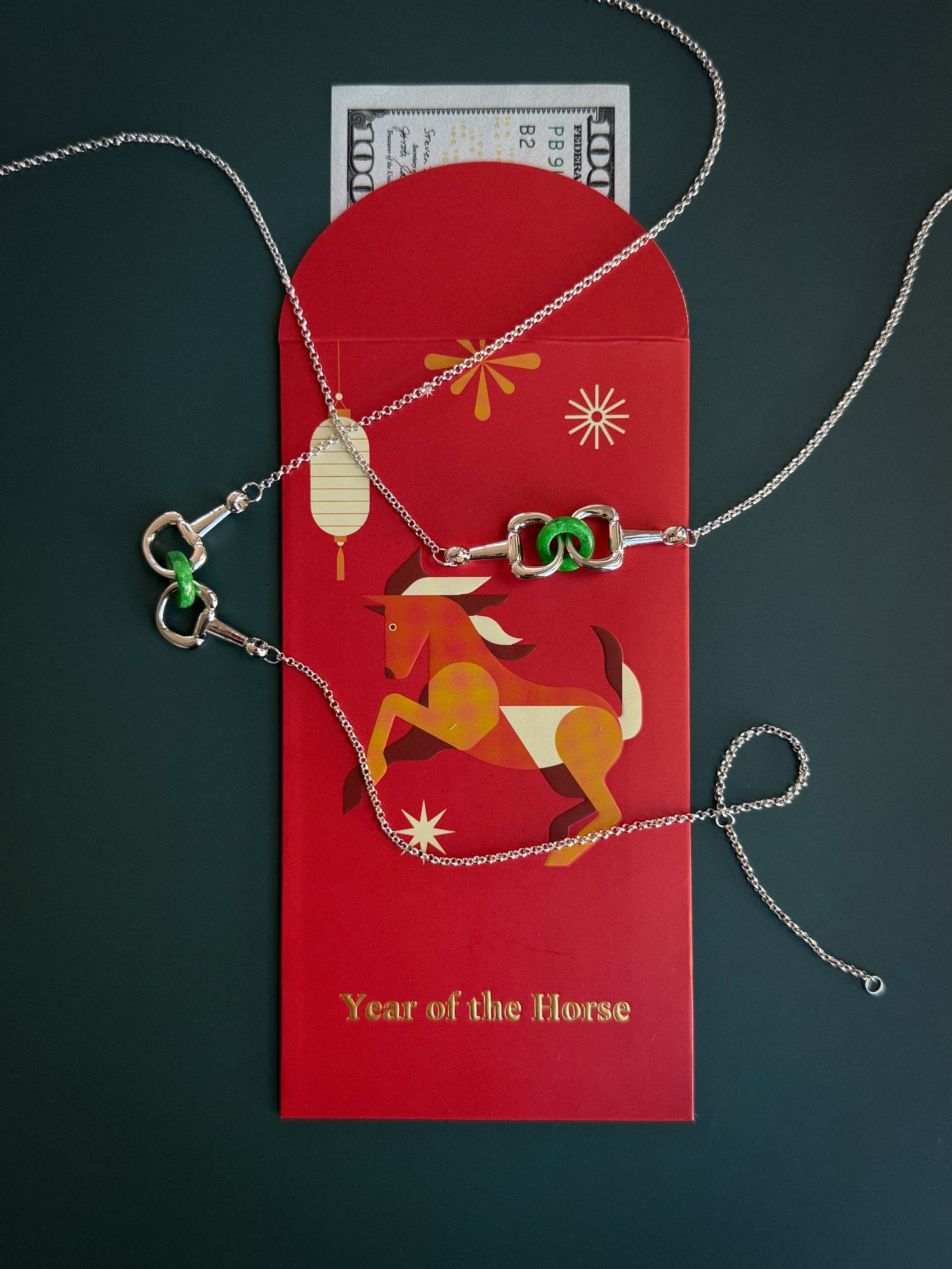 seree-Year-of-the-Horse-Limited-Edition-Equestrian-Snaffle-Bit-Necklace
