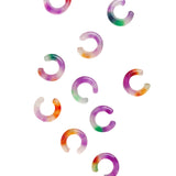 Abby — Single Jade Cuff Earring in Purple