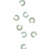 seree-Abby — Single Jade Cuff Earring in Pale Green