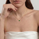 seree Atelier | Mila — Imperial Green Jade Necklace