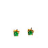 seree - seree Atelier | Remi — Imperial Green Jade Stud Earrings