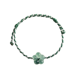Baby Collection | Blossom — Blue Jade Flower Woven Baby Bracelet/Anklet