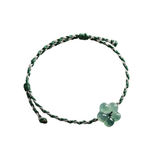 Baby Collection | Blossom — Blue Jade Flower Woven Baby Bracelet/Anklet