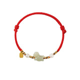 seree - Baby Collection | Year of the Horse — Red Woven Baby Bracelet/Anklet