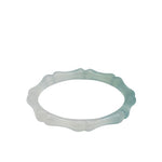 seree - Bambam — Bamboo Shaped Skinny Jade Stone Bangle