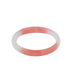 seree - Blush Skinny — Pink Skinny Round Jade Stone Bangle