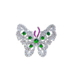 Butterfly — Jade Brooch