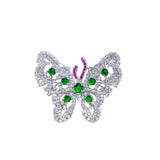 Butterfly — Jade Brooch