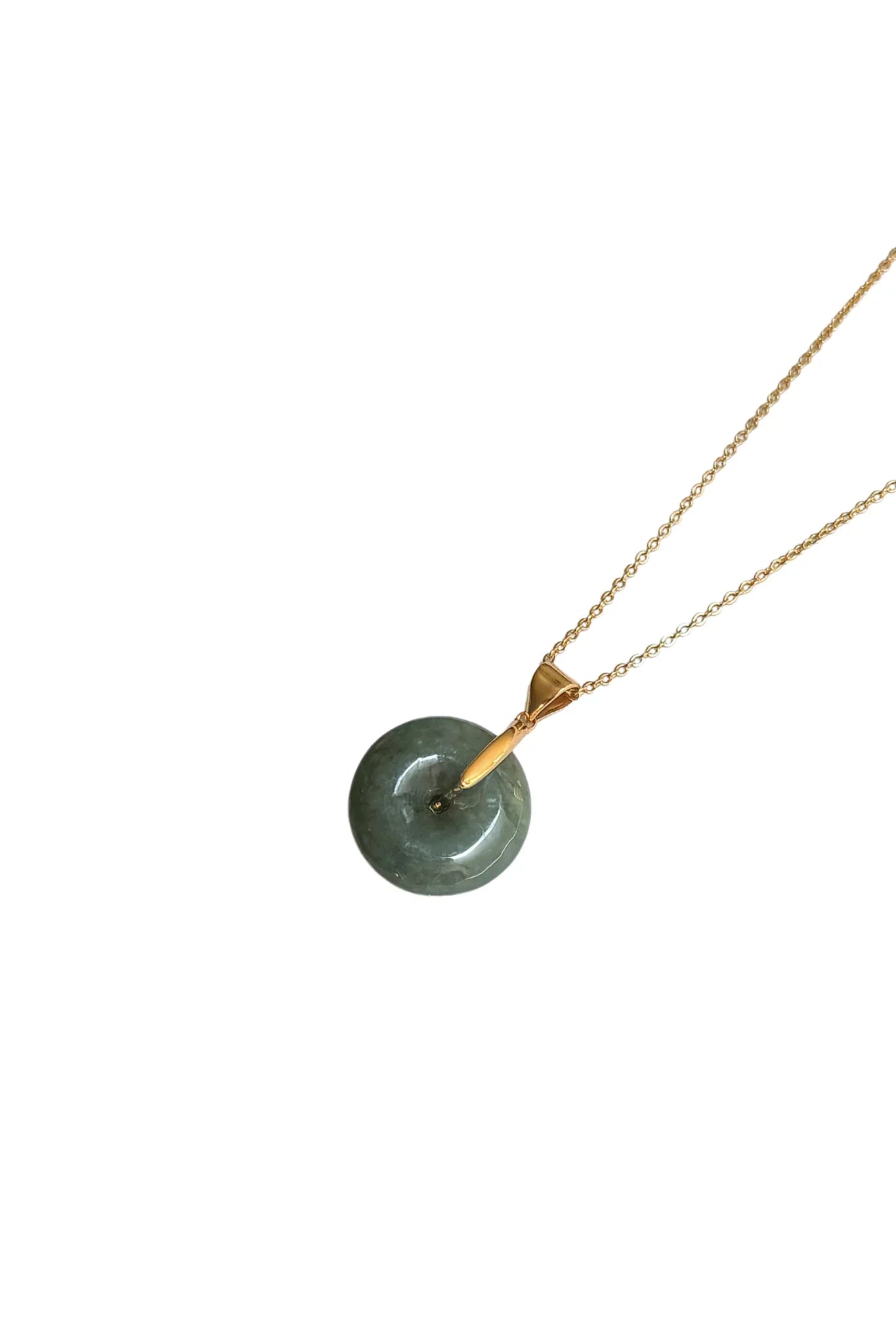 seree - Button — Jade Pendant Necklace