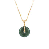 seree - Button — Jade Pendant Necklace