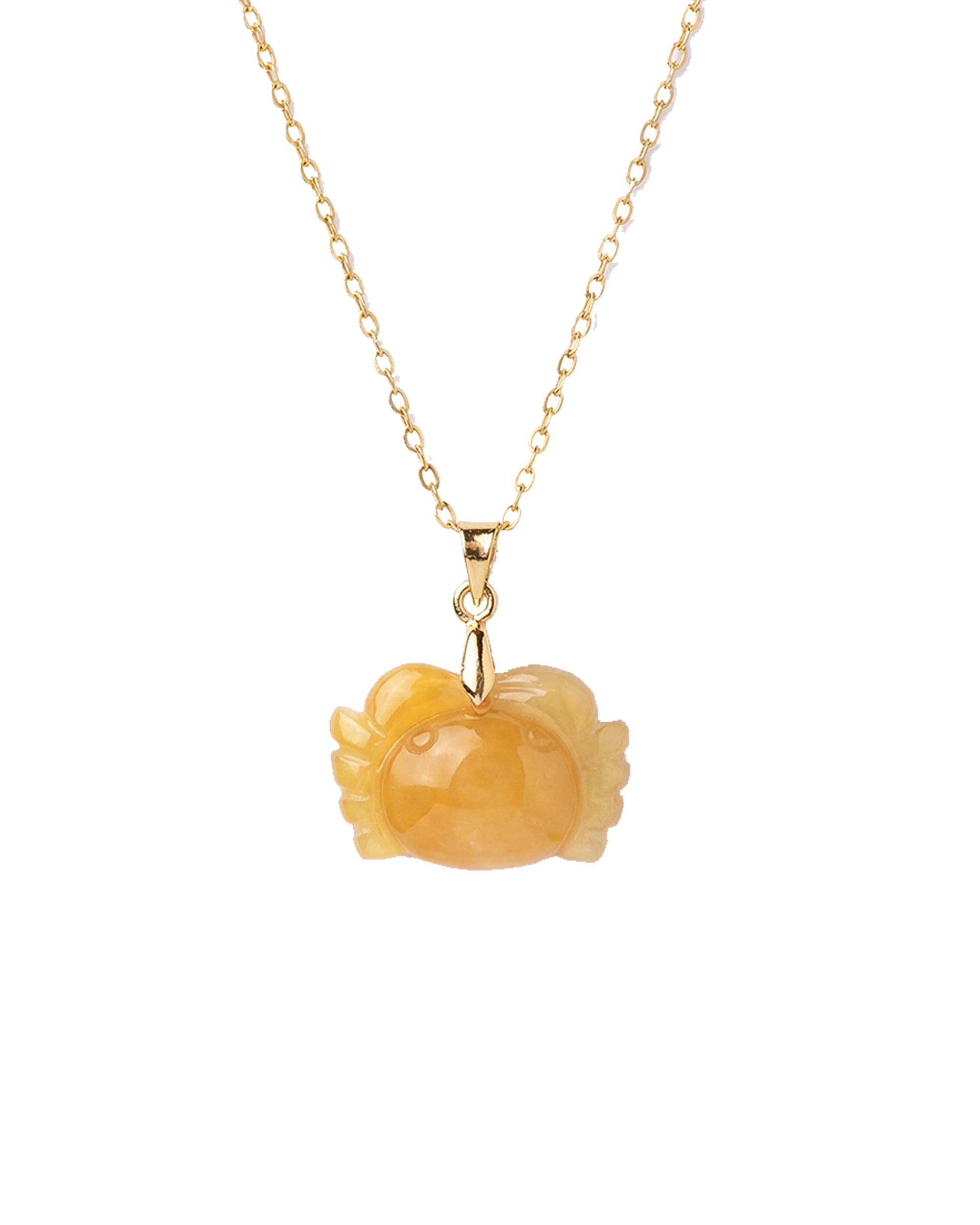 seree - Zodiac collection Cancer Jade Stone Necklace
