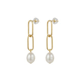 seree - Carla — Pearl Drop Earrings