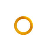 Carrie — Yellow Jade Ring