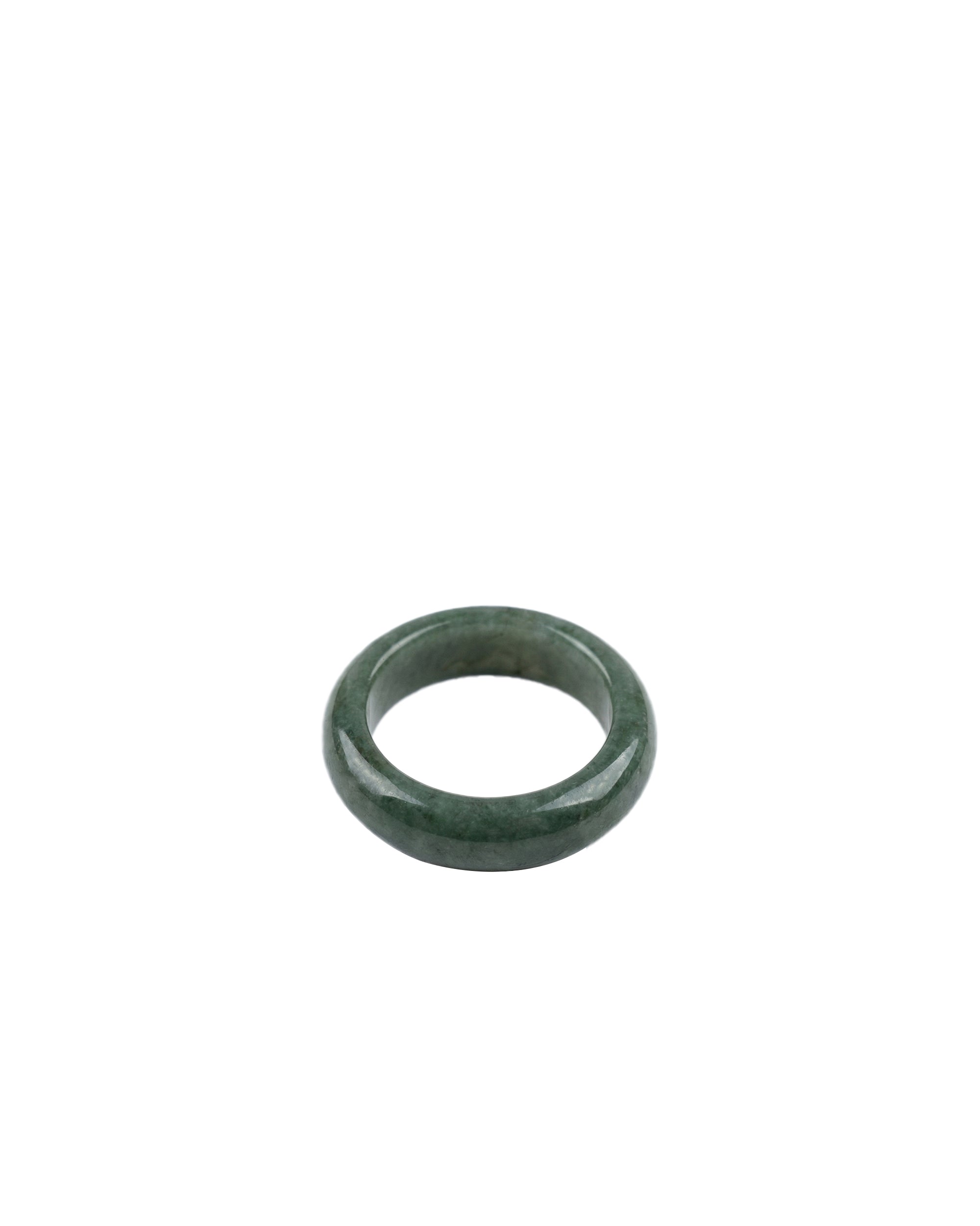 seree - Chess — Light/Dark Cyan Jade Ring