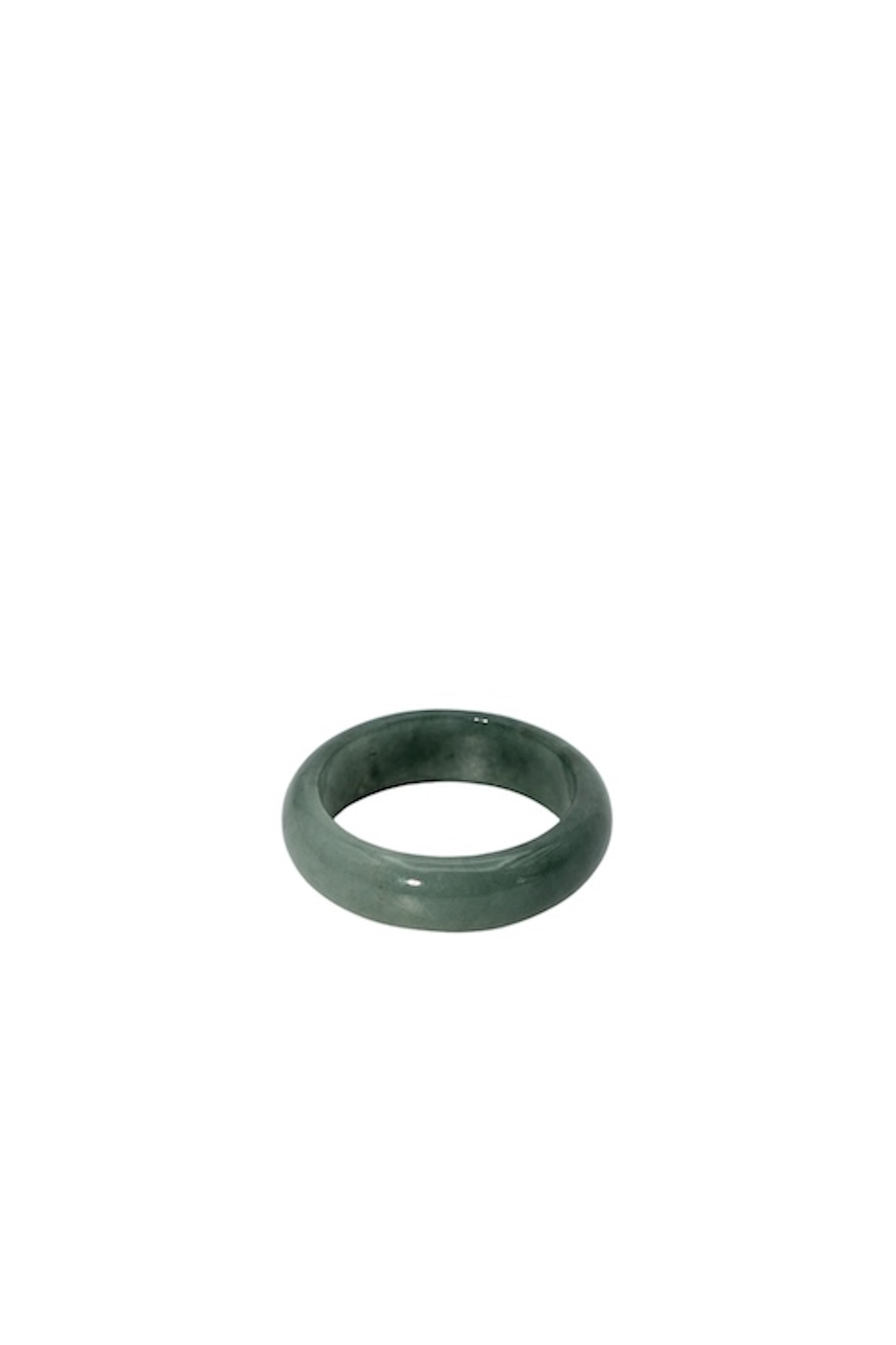 seree - Chess — Light/Dark Cyan Jade Ring