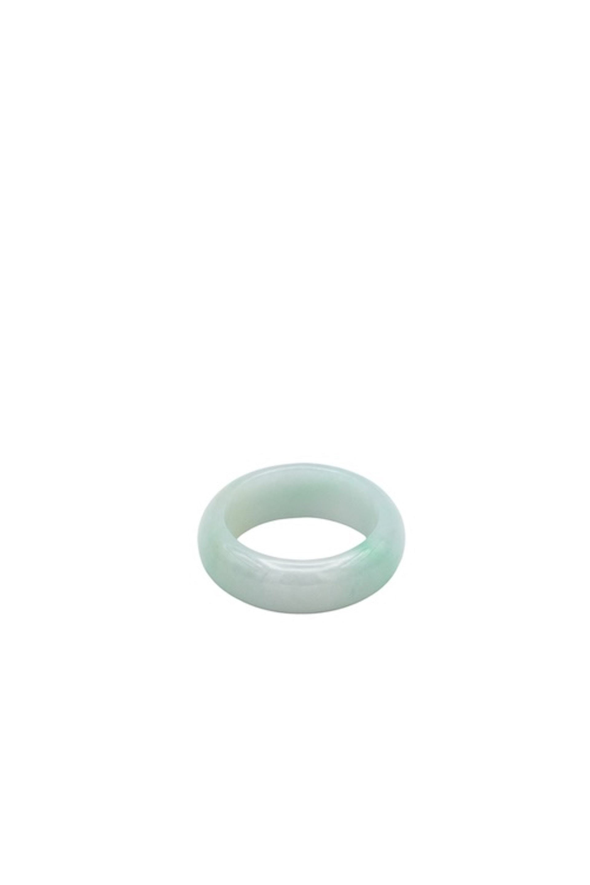seree - Chess — Light/Dark Cyan Jade Ring