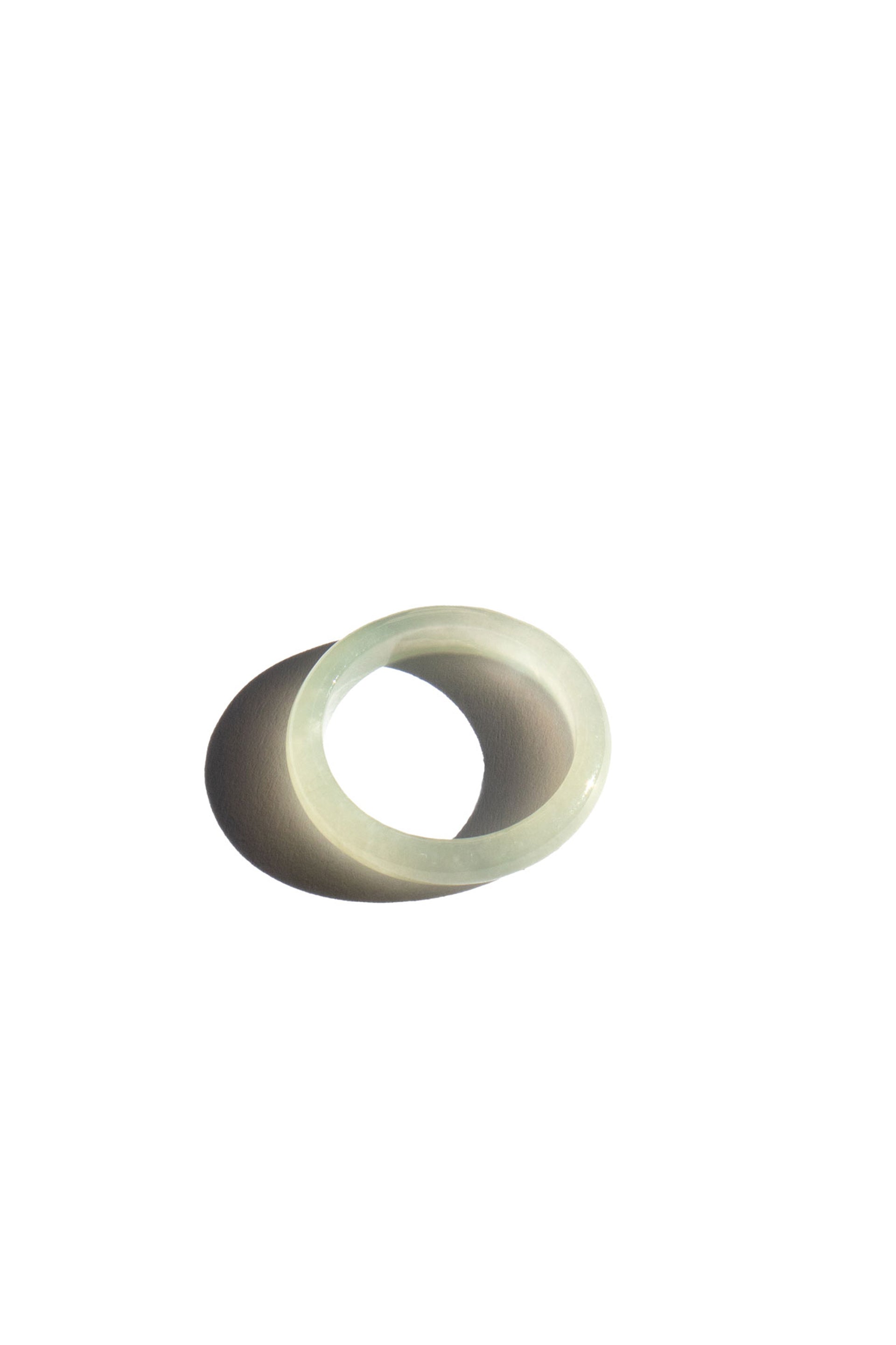 Chess skinny — Jade ring - seree