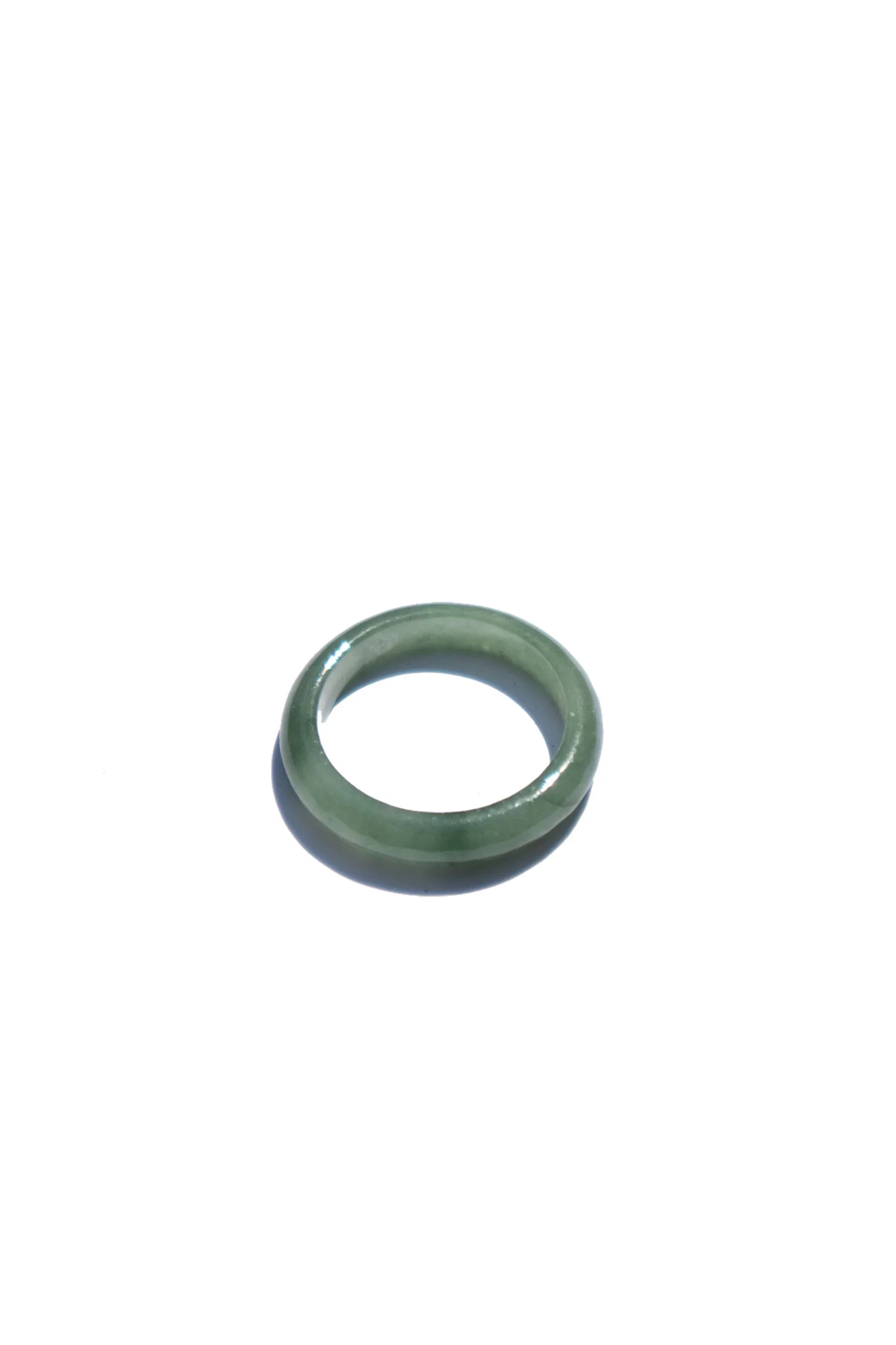 seree - Chess Skinny — Jade Ring