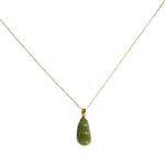 seree - Edamame — Jade Pendant Necklace