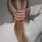 seree - Eden — Freshwater Pearl Skinny Gold Ring
