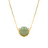 seree - Equinox — Green Bead Jade Necklace