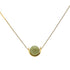 seree - Equinox — Green Bead Jade Necklace