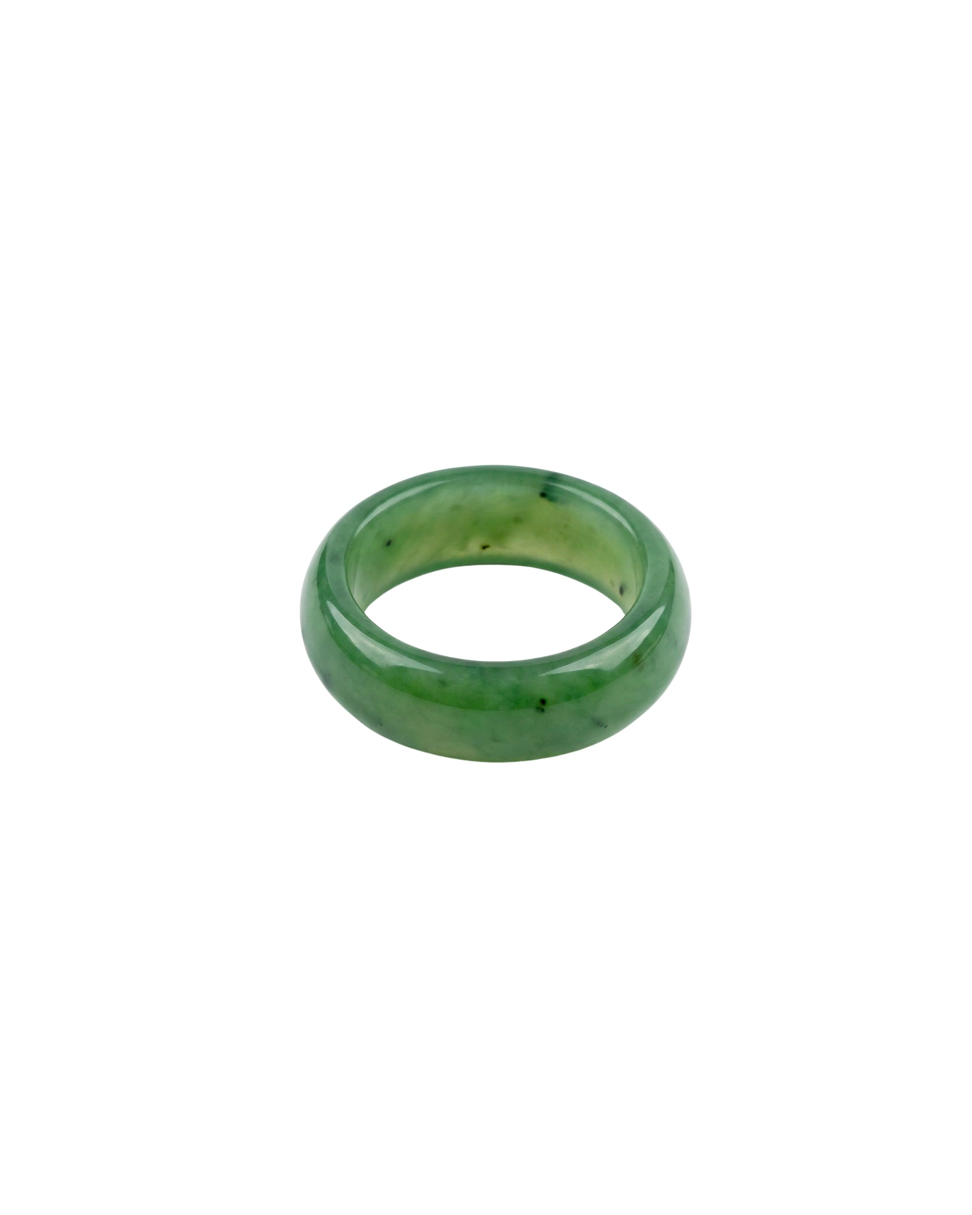 seree - Evergreen — Green Jade Ring