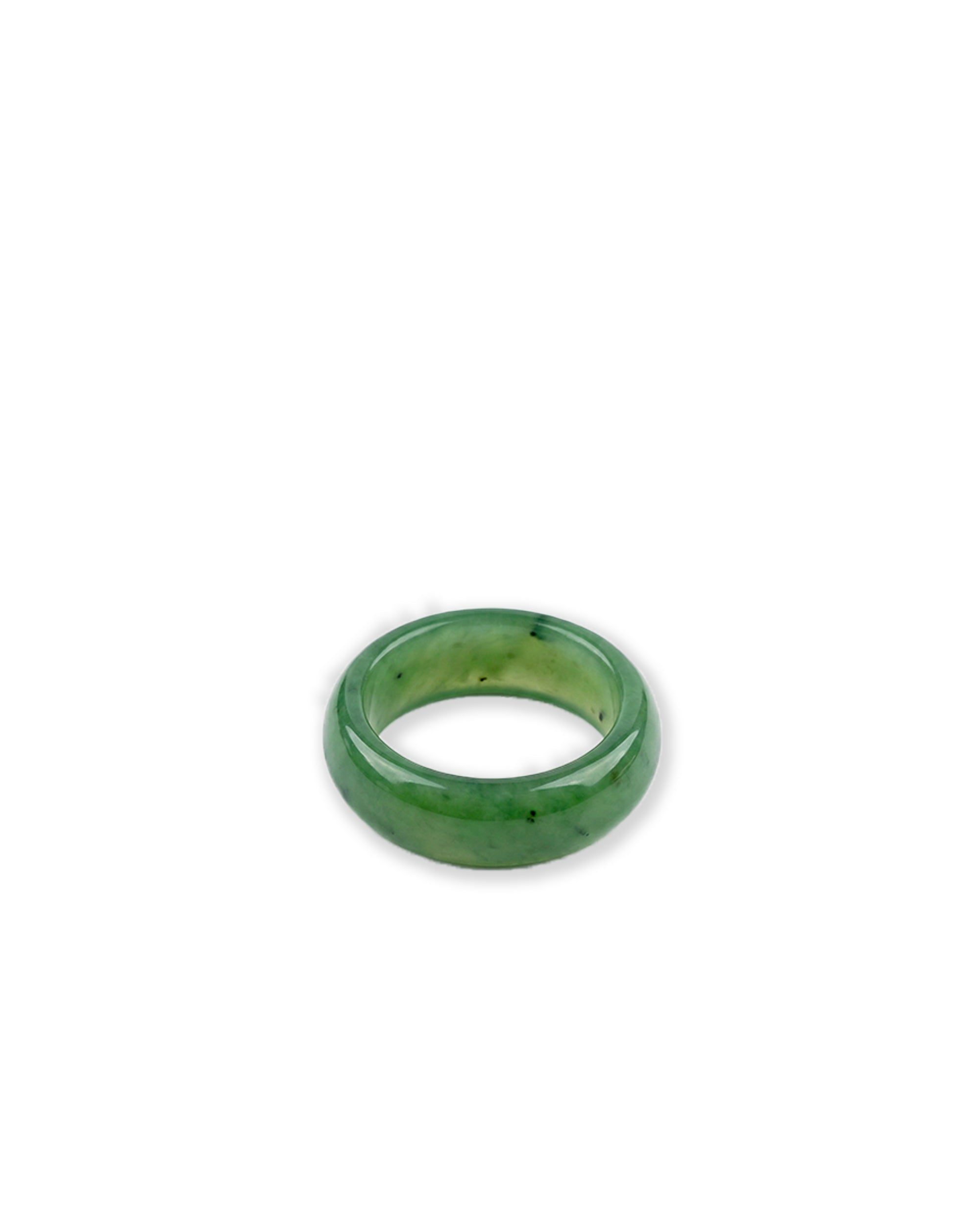 seree - Evergreen — Green Jade Ring