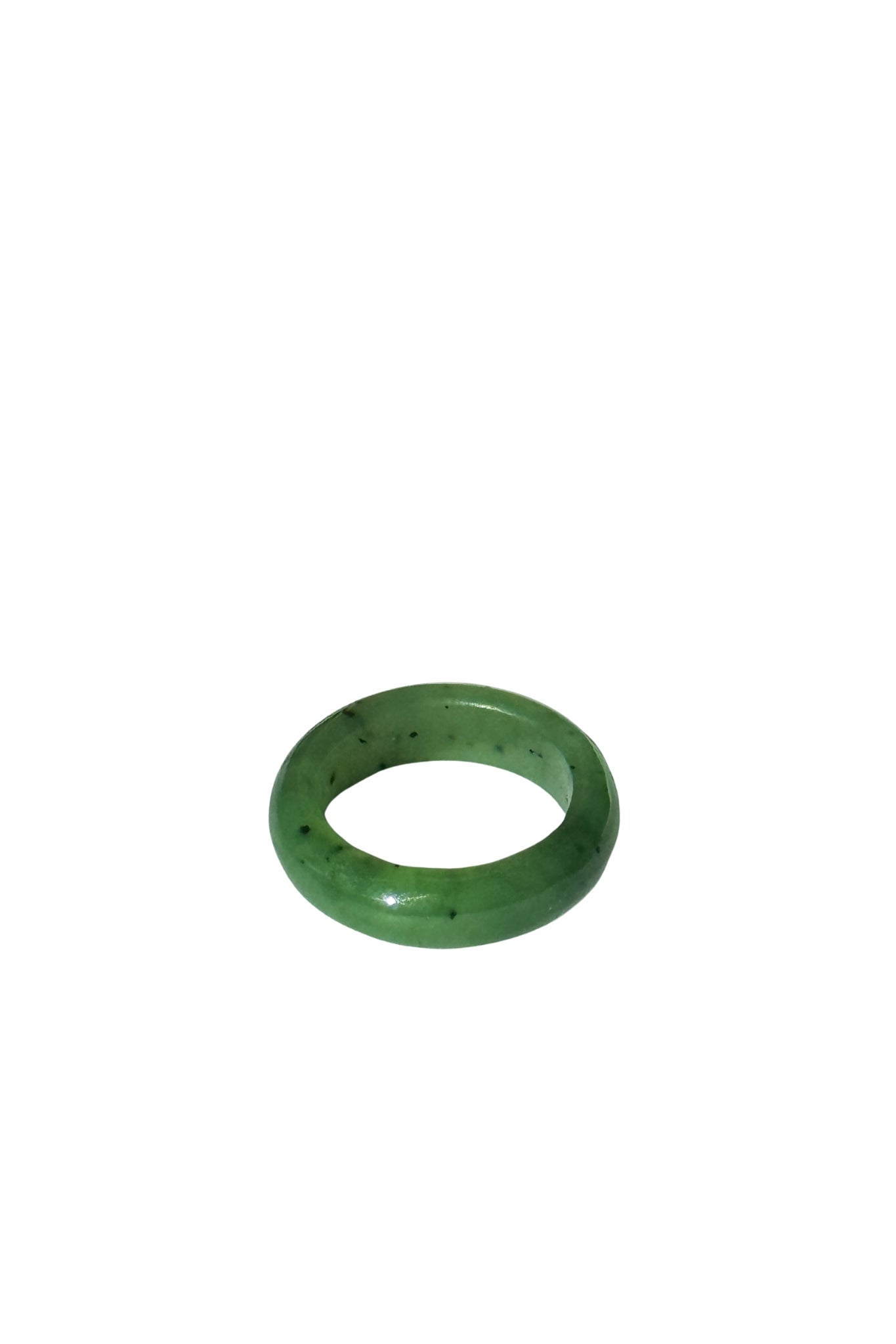 Evergreen — Green Jade Ring