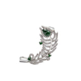 Feather — Jade Brooch