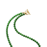 seree - Forest — Green Chalcedony Beaded Necklace
