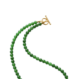 seree - Forest — Green Chalcedony Beaded Necklace