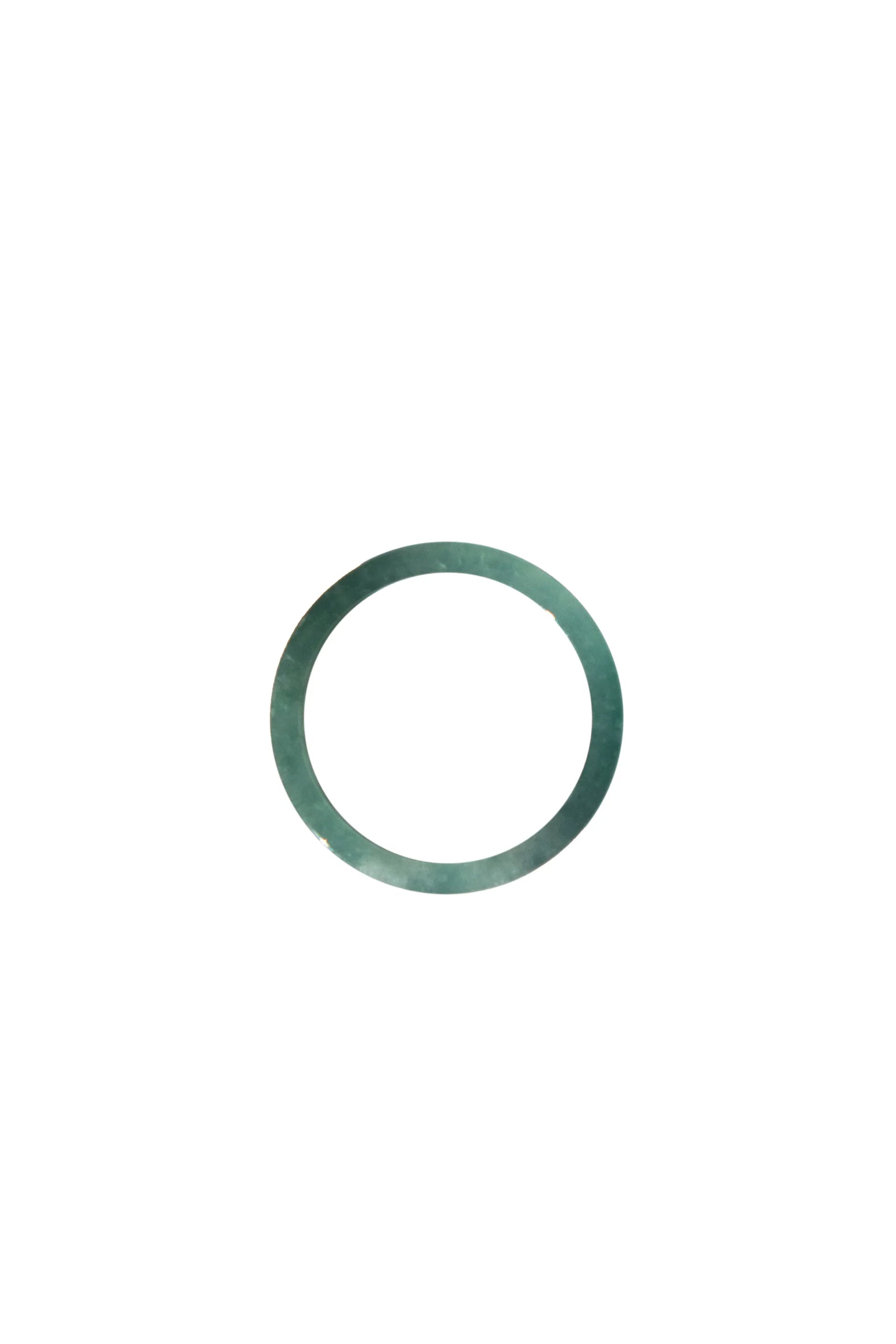 seree - Gale — Cyan Square Jade Ring