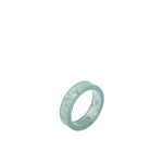 seree - Gale — Cyan Square Jade Ring