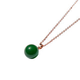 seree - Greene — Green Jade Pendant Necklace