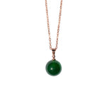 seree - Greene — Green Jade Pendant Necklace