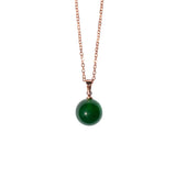 seree - Greene — Green Jade Pendant Necklace