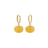 seree - Harvest — Jade Stone Charm Earrings
